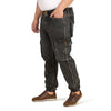 Kagad Jeans Men Regular and Plus Size Cargo Pocket Charcoal Grey Denim Jogger - Style Code "KGDJGR-406014