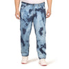 Kagad Jeans Men Plus Size Regular Fit Navy Light Blue Blasted Denim Jeans - Style Code "KGDJN-408021