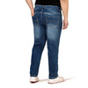 Kagad Jeans Men Plus Size Regular Fit Mid Blue Denim Jeans - Style Code "KGDJN-408013