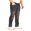 Kagad Jeans Men Plus Size Regular Fit Navy Blue Rust Tinted Denim Jeans - Style Code "KGDJN-408004