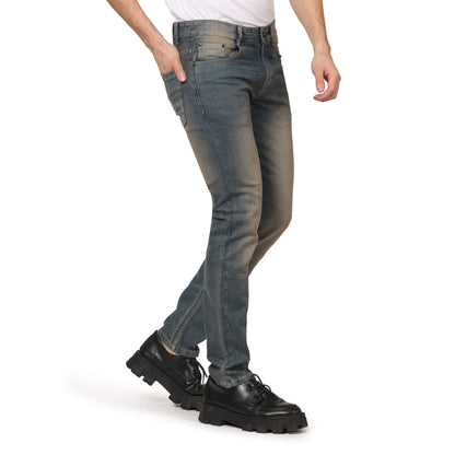 Kagad Men Regular Fit Blue Tinted Denim Jeans - Style Code "KGDJNS-403012