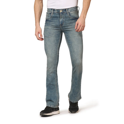 Kagad Men Straight Fit Light Blue Denim Jeans - Style Code "KGDJNS-403015
