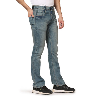 Kagad Men Straight Fit Light Blue Denim Jeans - Style Code "KGDJNS-403015