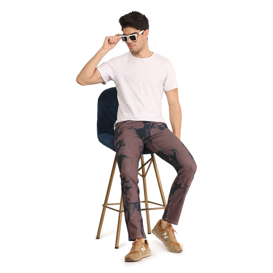 Kagad Men Regular Fit Rust Denim Jeans - Style Code "KGDJNS-403021