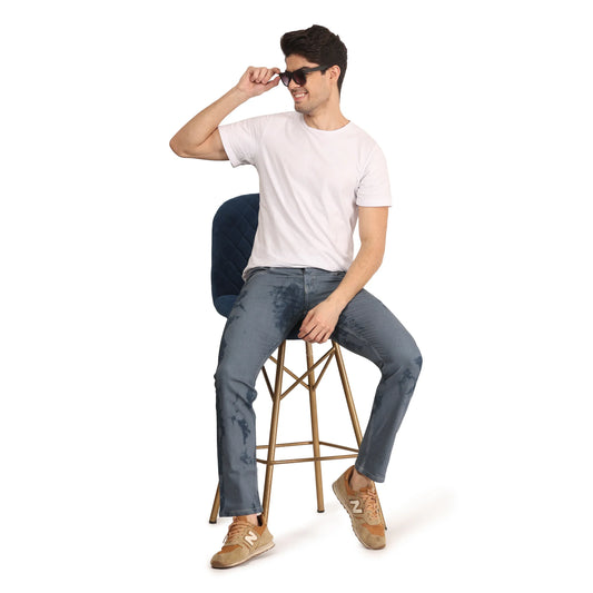 Kagad Men Regular Fit Light Blue Denim Jeans - Style Code "KGDJNS-403022