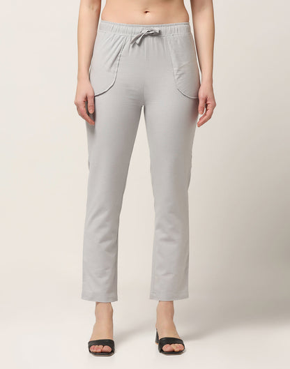 Kagad Womens Mid Rise Straight Fit Latte Cotton Trouser - Style Code "KGDTR-404030