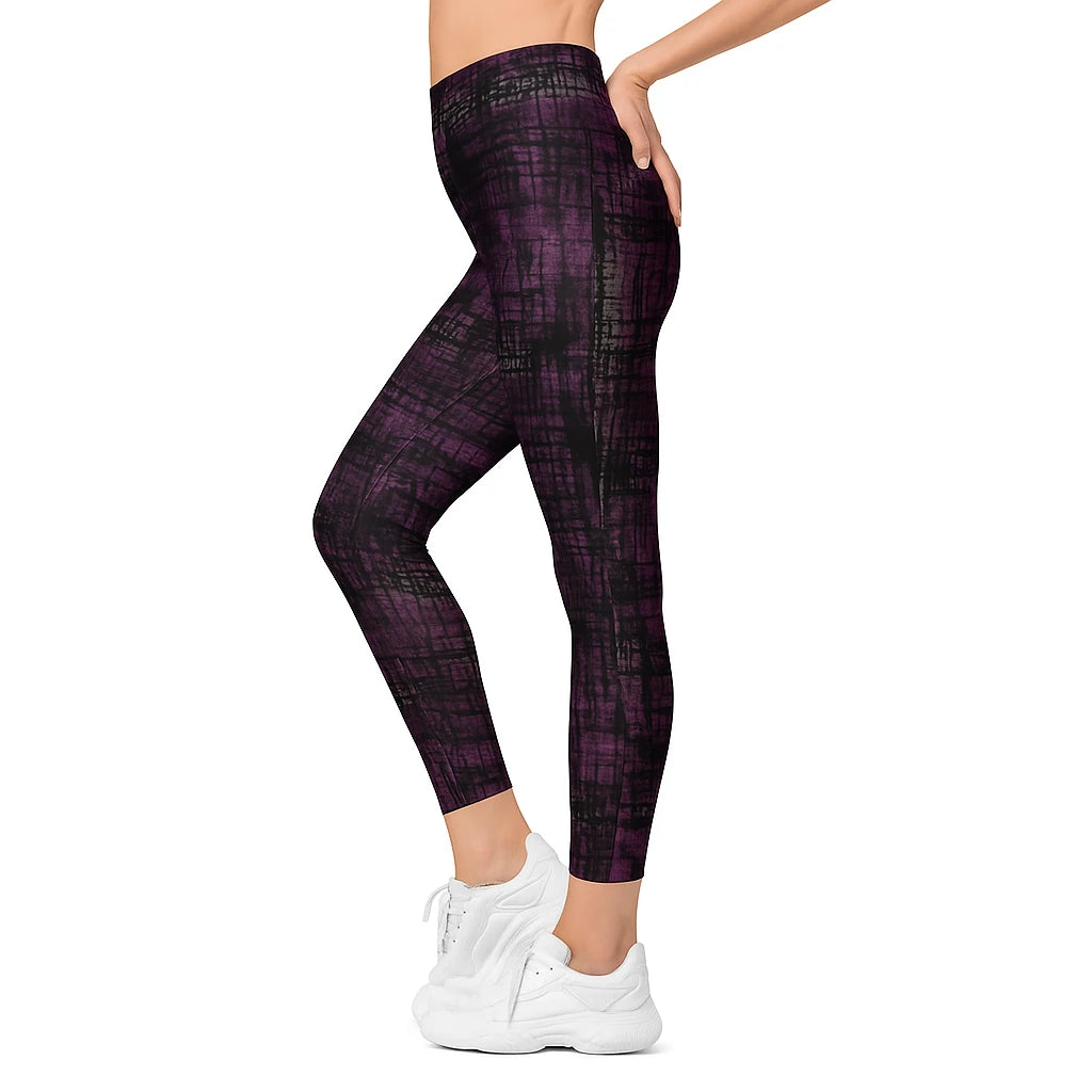 Women’s Cotton High-Rise Performance Leggings – Pack of 2