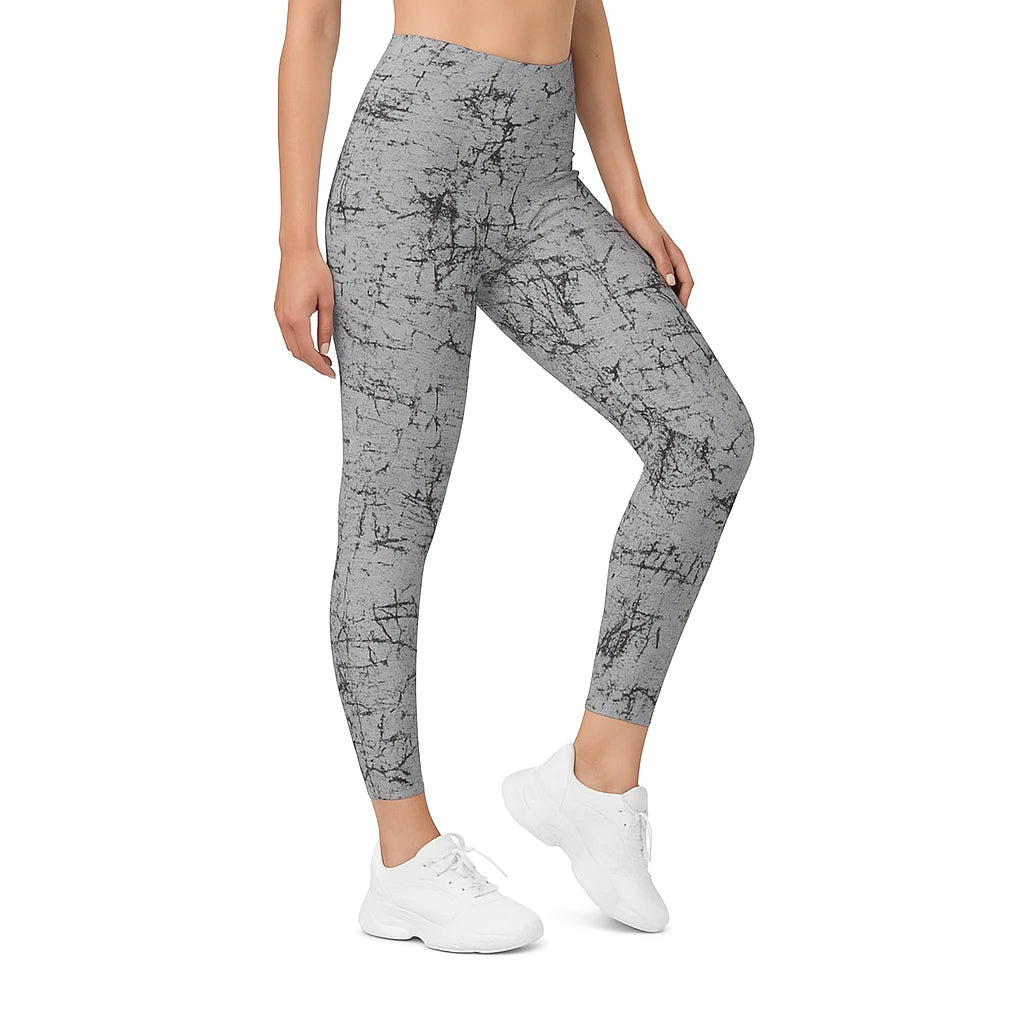 Women’s Cotton High-Rise Performance Leggings – Pack of 2