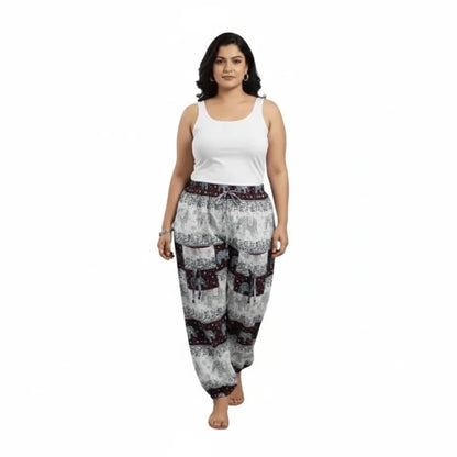 Women’s 100% Cotton Boho-Chic Harem Pants – Pack of 2