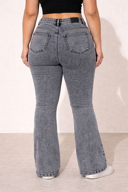 Womens high rise Boot fit Jeans KGDJNS-404033