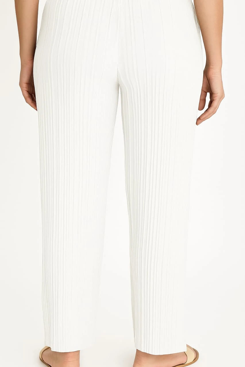 Women’s Premium Lycra Pleated Palazzo Pants – Pack of 2